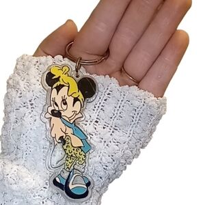 Vintage Disney Minnie Mouse Keychain
